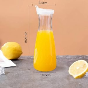 Carafe d&rsquo;eau transparente